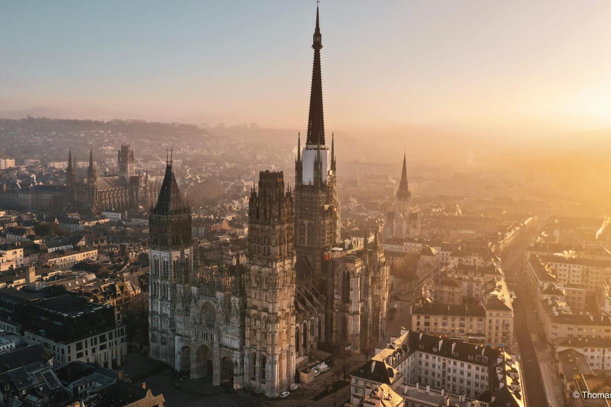 Le Ravissant Merveilleux F3 Avec Vue A Rouen Exterior photo